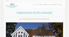 Desktop Screenshot of din-arkitekt.no