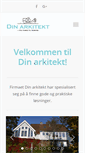 Mobile Screenshot of din-arkitekt.no